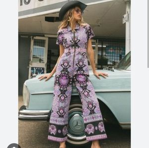 Nine Lives Bazaar Mustang Jumpsuit NWOT